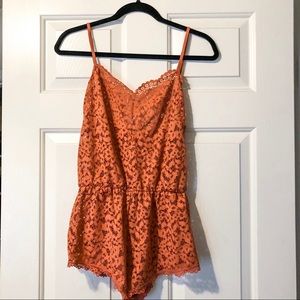 Victoria’s secret lace sleep romper